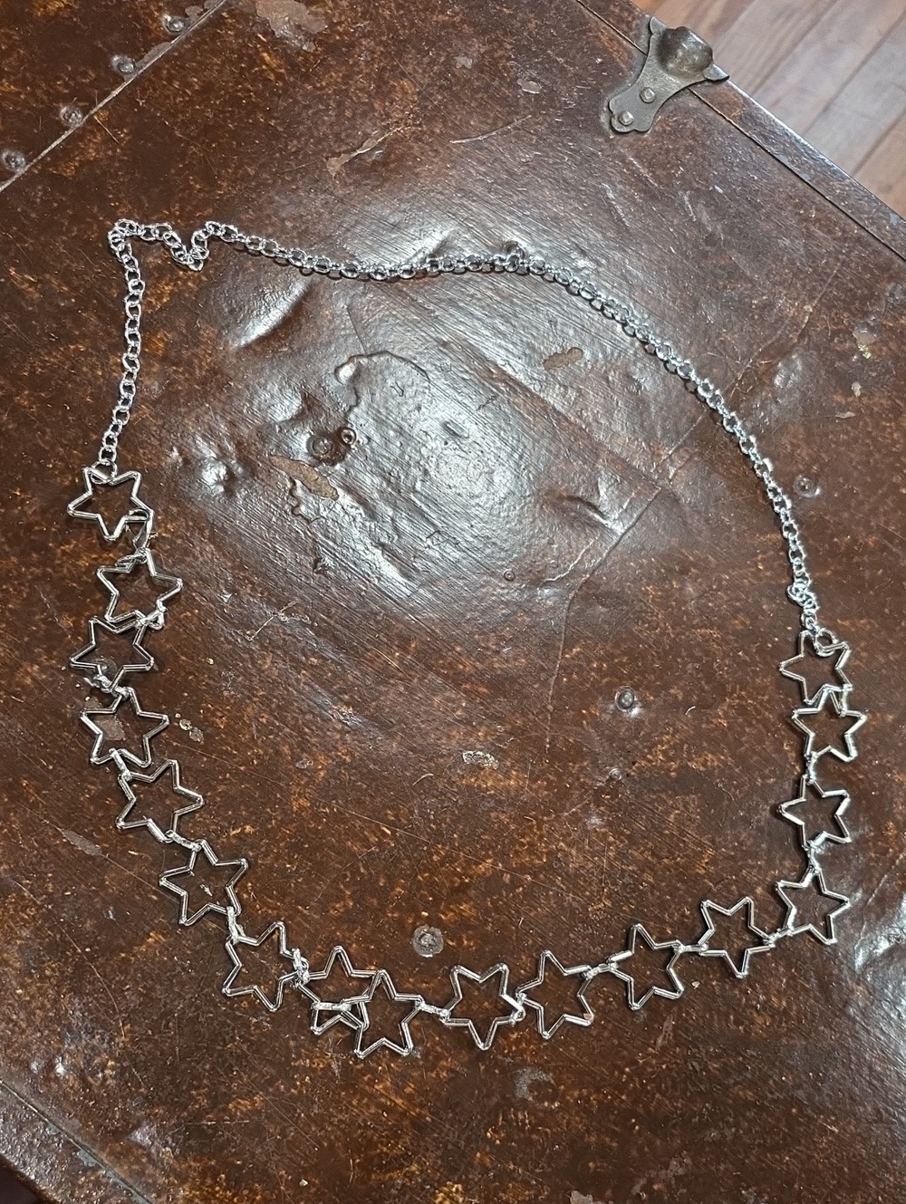 Fashion Jewelry Silver Star Link Belt